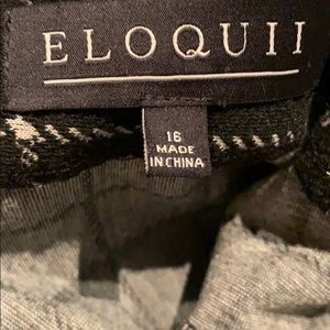 Eloquii Dresses - BNWOT Eloquii Windowpane Fit and Flare Dress Eloquii Dresses - BNWOT Eloquii Windowpane Fit and Flare Dress